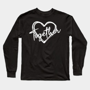 Together Men Couple Long Sleeve T-Shirt